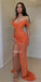 Sequin Off Shoulder Mermaid Long Prom Dresses, FC7041