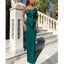 Spaghetti Straps Mermaid Jersey Sexy Slit Backless Prom Dresses, FC2421