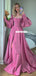 Long Sleeve A-line Special Prom Dress, FC5344