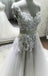 Sweetheart Gorgeous Open Back Applique Long Wedding Party Dresses, WG601