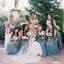 Convertible Tulle Bridesmaid Dress, Cheapest Backless Bridesmaid Dress, D638