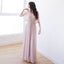 Long Bridesmaid Dress, Chiffon Bridesmaid Dress, V-Neck Bridesmaid Dress, Floor-Length Bridesmaid Dress, Sexy Bridesmaid Dress, Simple Design Bridesmaid Dress, LB0642