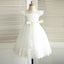 Tulle Lace Backless Flower Girl Dresses, Lovely Tutu Dresses, FGS009