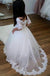 Cute Off Shoulder Tulle Flower Girl Dresses, Popular Lace Little Girl Dresses, FC1362